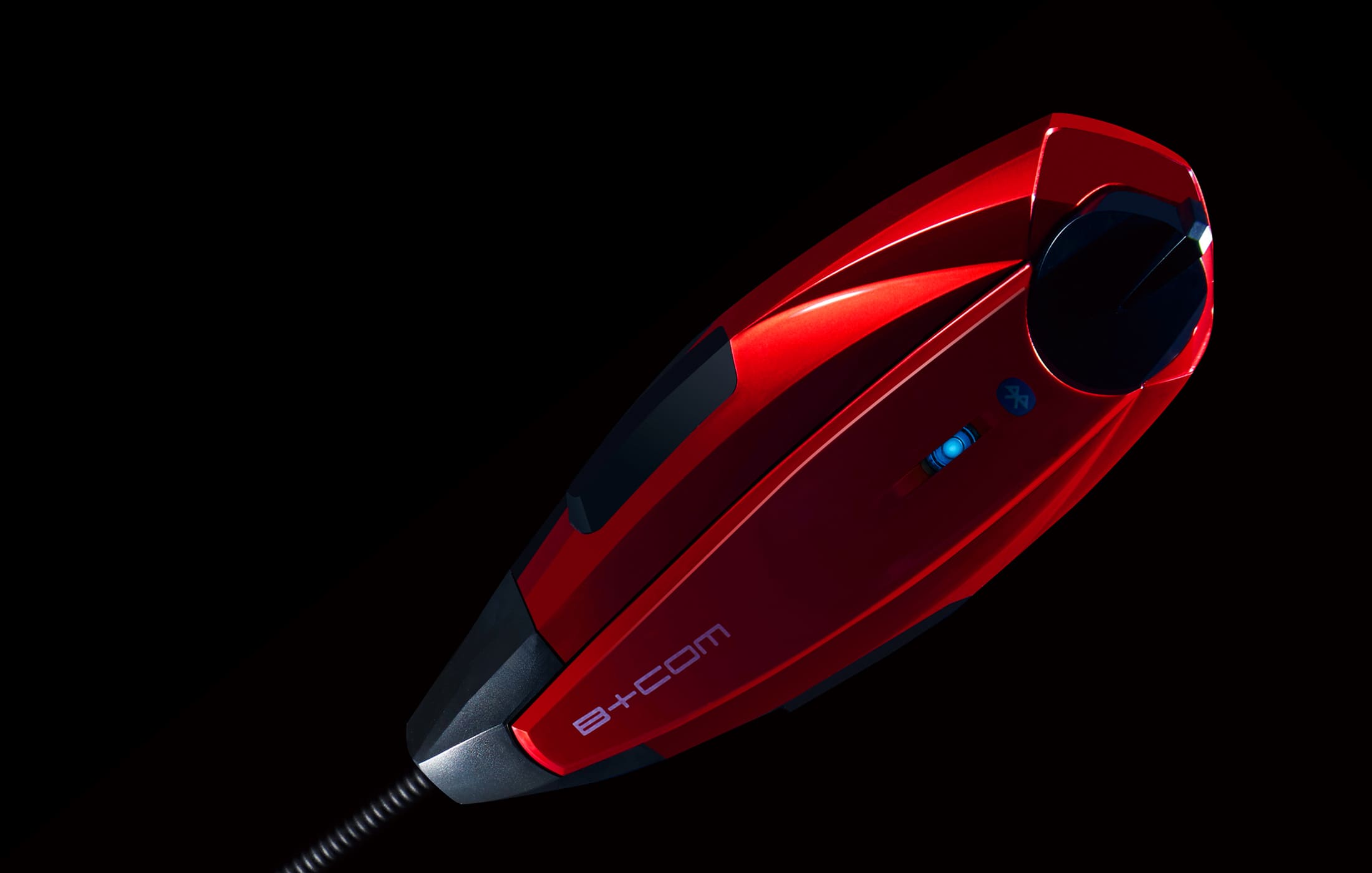 サインハウス  B+COM 限定ルビーレッド ONE ブルートゥースコミュニケーションシステム アーム+ワイヤーマイクユニット バイク/インカム