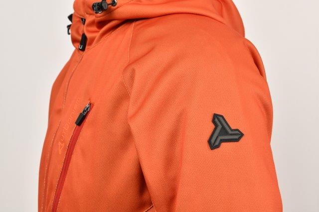 アーバニズム フーデッドストレッチメッシュジャケット メンズ ダルオレンジ LBサイズ UNJ-108