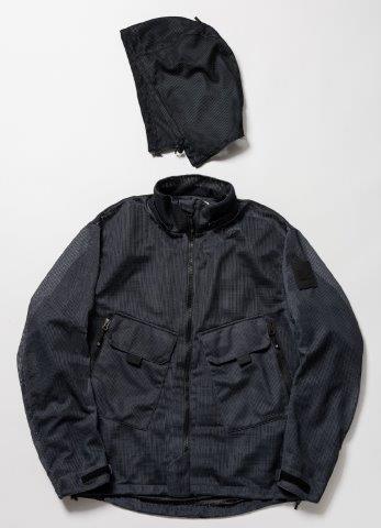 取寄 2Pメッシュジャケット ブラック Lサイズ UNJ134 アーバニズム