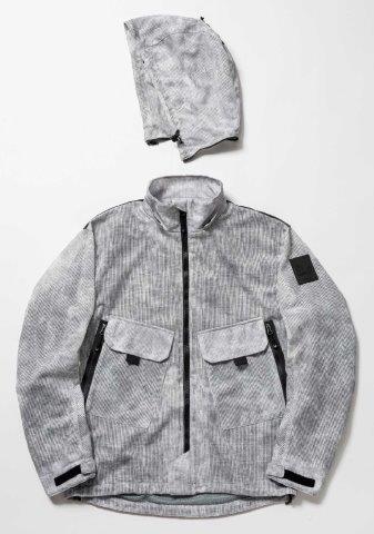 取寄 2Pメッシュジャケット ホワイト 3Lサイズ UNJ134 アーバニズム