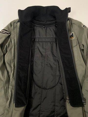 バンソン コットンジャケット グレー 2XLサイズ SVS2203W