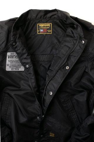 取寄 バンソン フィールドジャケット ブラック Lサイズ SVS2304S