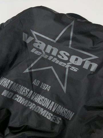 バンソン MA-1ジャケット ベージュ/ブラック XLサイズ TVS2208W