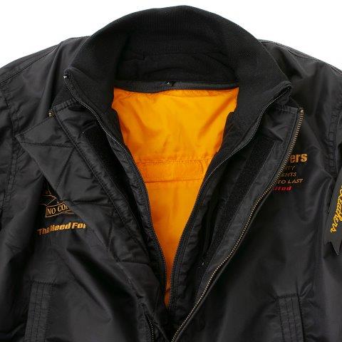 バンソン MA-1ジャケット XL VANSON バンソン MA-1 フライトジャケット フライングエンブレム