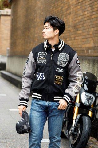 アワードジャケット グレー/ブラック 2XLサイズ VS23107W バンソン