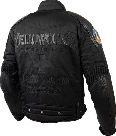 イエローコーン チタニウムウィンタージャケット ブラック/ブラック 3LWサイズ YB-2309