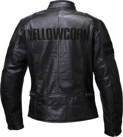 取寄 イエローコーンレザージャケット ブラック/ブラック LLサイズ YCL-001