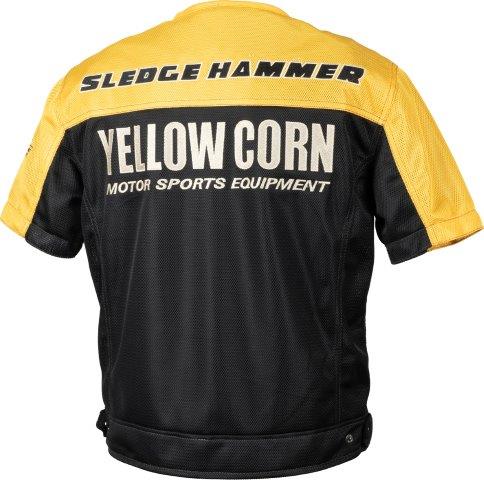 イエローコーン メッシュTシャツ イエロー/ブラック 3Lサイズ YMT-005