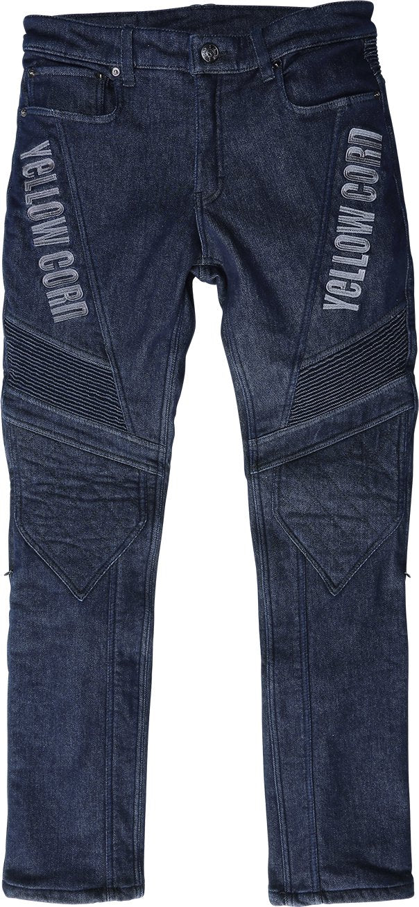 取寄 ウォームライディングパンツ ネイビー 28サイズ YRP-001 イエローコーン