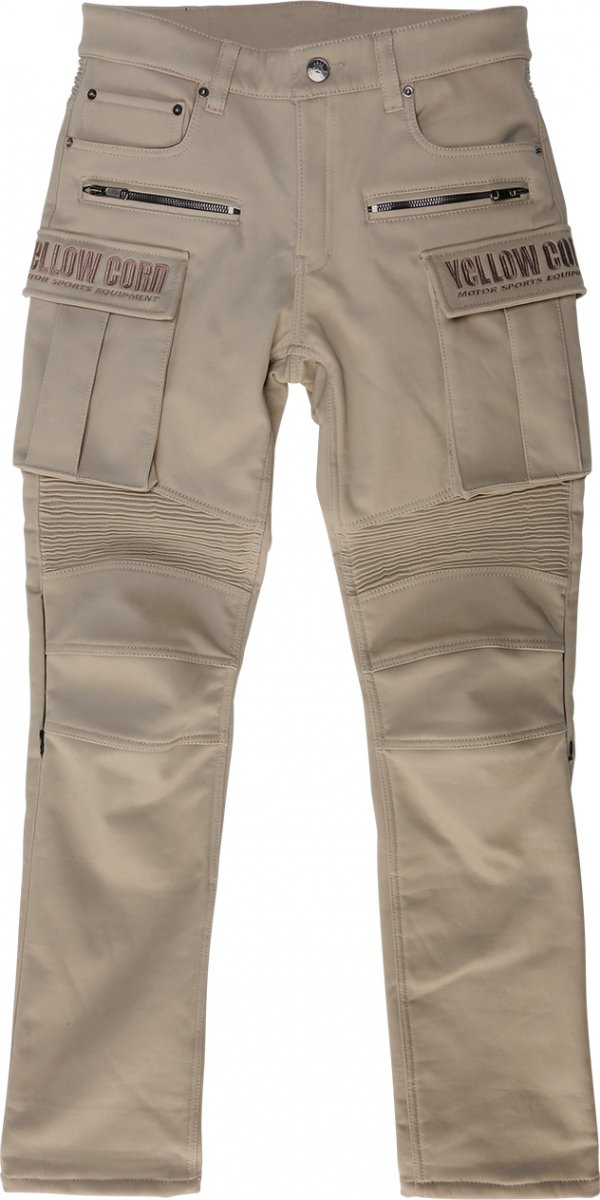 取寄 ウォームライディングパンツ ベージュ 34サイズ YRP-002 イエローコーン