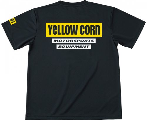イエローコーン ドライTシャツ ブラック Mサイズ YT-019