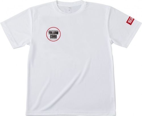 イエローコーン ドライTシャツ メンズ ホワイト Mサイズ YT-019