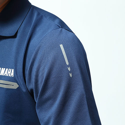 ヤマハ ポロシャツ メンズ ネイビー XLサイズ YAE52-SA