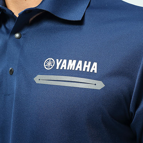 ヤマハ ポロシャツ メンズ ネイビー XLサイズ YAE52-SA