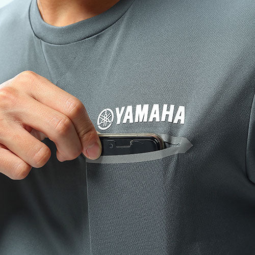 ヤマハ Tシャツ メンズ グレー 4Lサイズ YAE53-SA