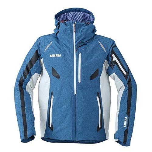 ヤマハ×クシタニ ウインターアメニタジャケット バイク/メンズ /秋冬 ブルー Mサイズ YAF69-K