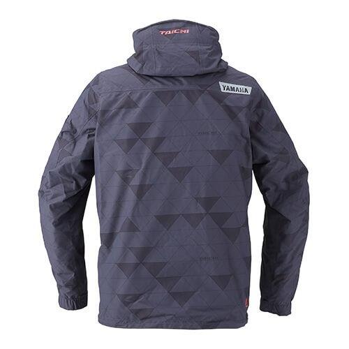 ヤマハ×RSタイチ モトレックウインターパーカ バイク/メンズ /秋冬 ブラック/ブルー Mサイズ YAF72-R