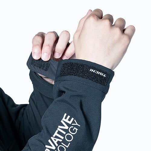 ヤマハ×RSタイチ ソフトシェルマルチパーカー ブラック/ブルー Mサイズ YAF74R