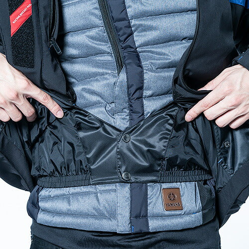 ヤマハ×クシタニ ガルジャケット ライトグレー/ブラック ３Lサイズ YAF76K