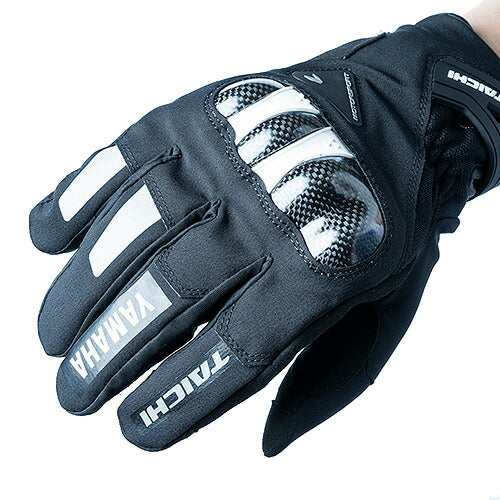 ヤマハ×RSタイチ カーボンウィンターグローブ ブラック/ホワイト XXLサイズ YAG60R
