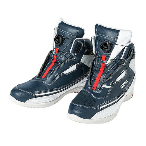 ヤマハ×クシタニ ブロックフローシューズ ネイビー 23.0cm YAL03K