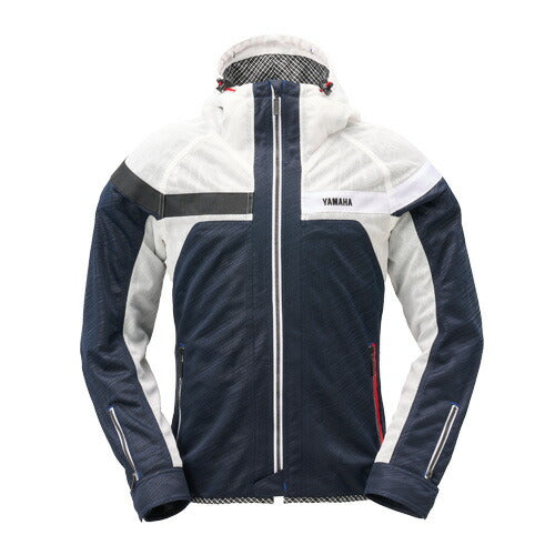 ヤマハ×クシタニ  フルメッシュパーカージャケット メンズ ネイビー 3Lサイズ YAS67K