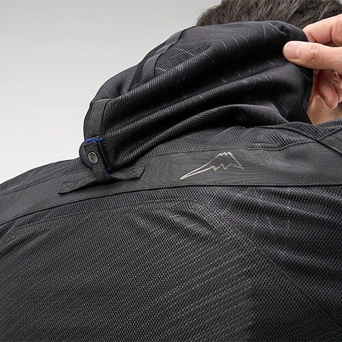 ヤマハ×クシタニ  フルメッシュパーカージャケット メンズ レッド LLサイズ YAS67K