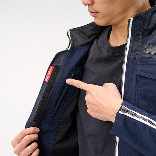 ヤマハ×クシタニ アーカナハーフメッシュジャケット メンズ ブラック LLサイズ YAS68K