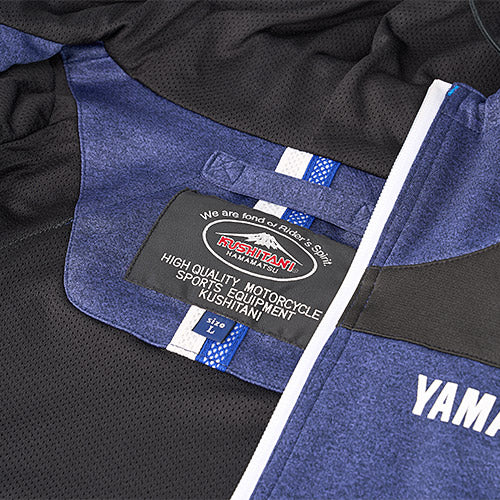 ヤマハ×クシタニ  ベクトルパーカージャケット メンズ グレー Lサイズ YAS69K