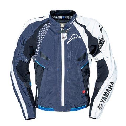 ヤマハ×クシタニ コンテンドジャケット ブラック/ホワイト Lサイズ YAS72-K