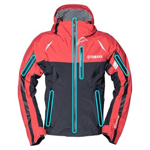 ヤマハ×クシタニ アメニタジャケット レッド/ブラック Mサイズ YAS73-K