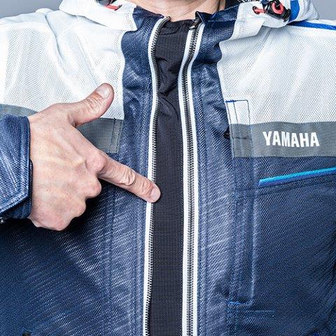 ヤマハ×クシタニ フルメッシュパーカージャケット ネイビー 3Lサイズ YAS75-K