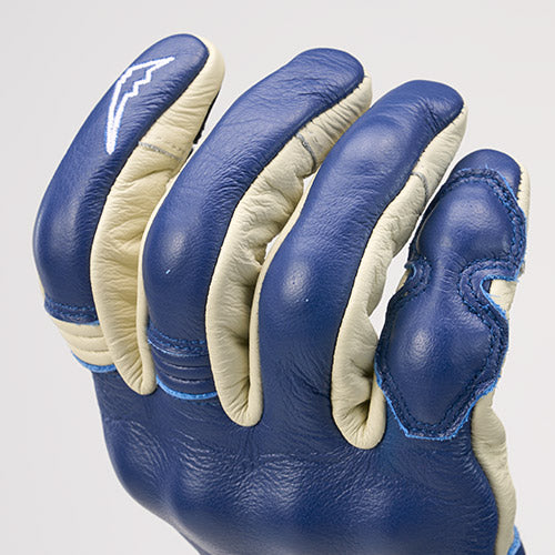 ヤマハ×クシタニ  レイヴングローブ メンズ ブルー Lサイズ YAT51K