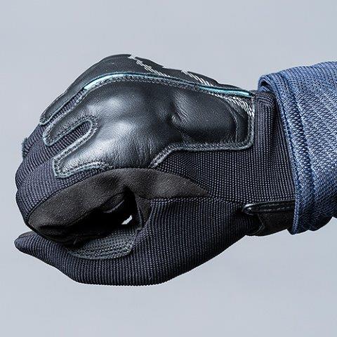 ヤマハ×クシタニ エアーコレクトグローブ ブルー Sサイズ YAT54-K